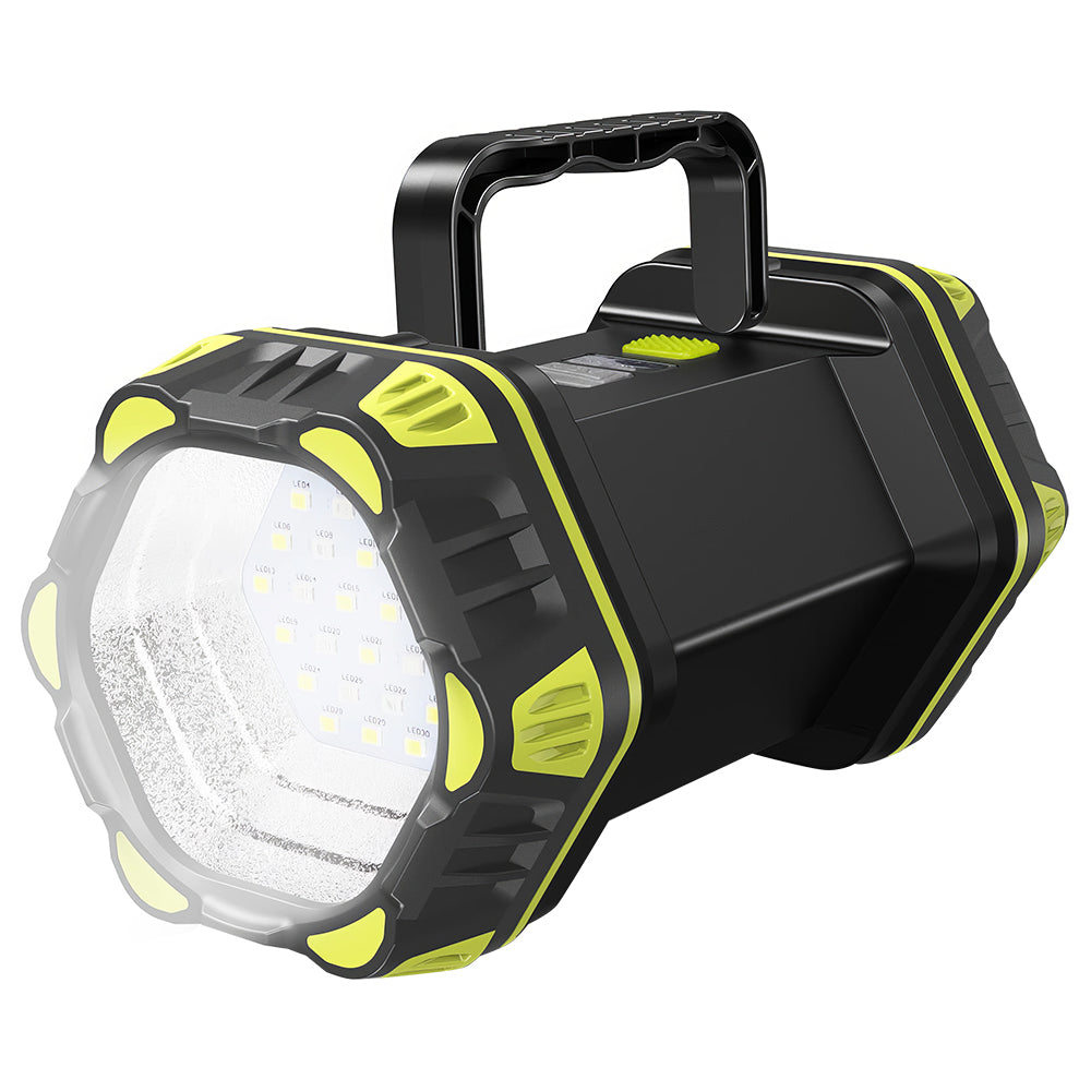 2 Pack Rechargeable Camping Lanterns 8 Modes LED Flashlight Set