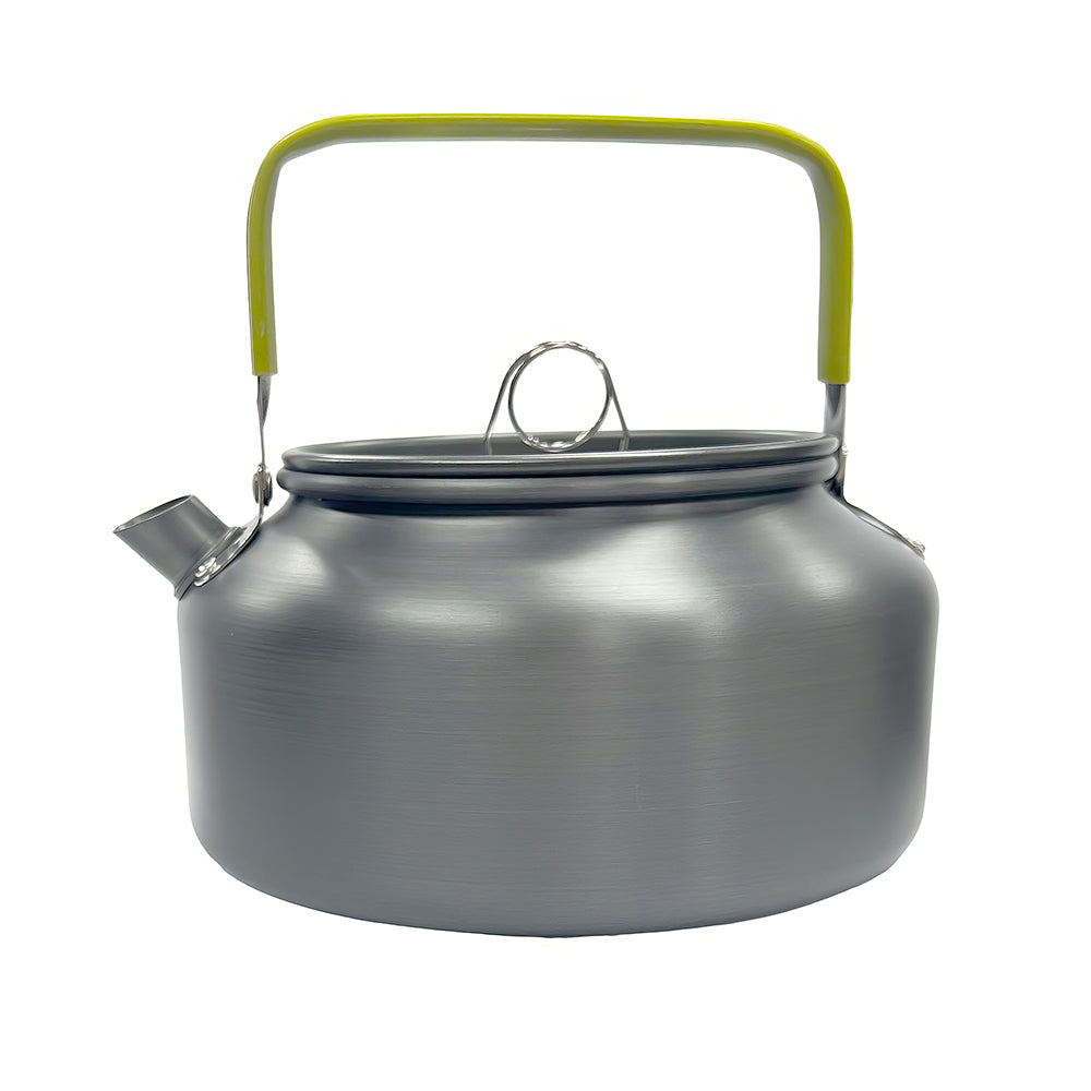 1.8L Lightweight Camping Kettle for Open Fire and Stove Use