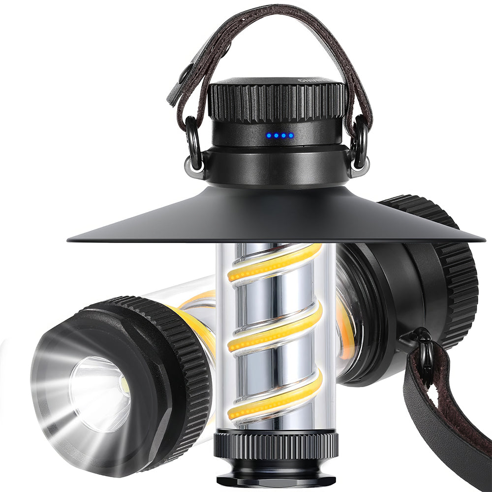 Rechargeable LED Camping Lantern 1000LM Waterproof Emergency Light